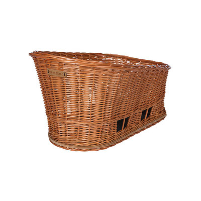 Basil Pasja - hondenfietsmand MIK - large - 50 cm - achtermand - natural