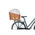 Basil Pasja - hondenfietsmand MIK - large - 50 cm - achtermand - natural