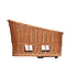 Basil Pasja - hondenfietsmand MIK - medium - 45 cm - achtermand - natural