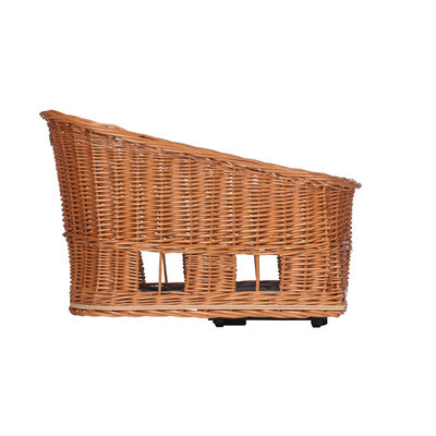 Basil Pasja - hondenfietsmand MIK - medium - 45 cm - achtermand - natural