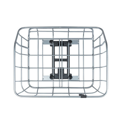 Basil Portland - fietsmand MIK – achterop – chroom