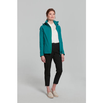 Basil Skane fietsregenjas - dames - groen