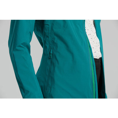 Basil Skane fietsregenjas - dames - groen