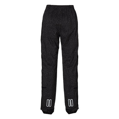 Basil Skane HiVis fietsregenbroek - dames - zwart