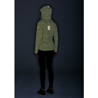 Basil Skane HiVis fietsregenjas - dames - neongeel