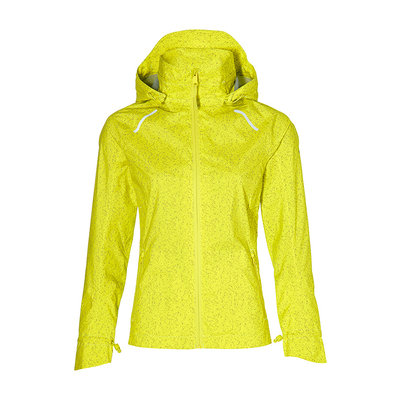 Basil Skane HiVis fietsregenjas - dames - neongeel