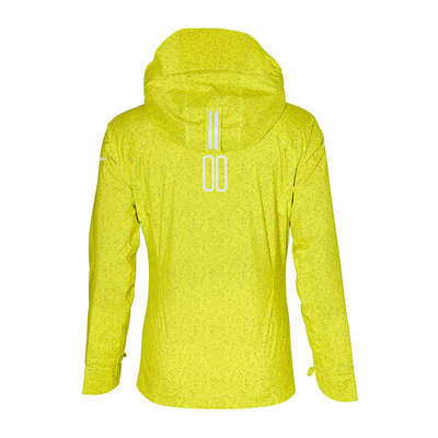 Basil Skane HiVis fietsregenjas - dames - neongeel