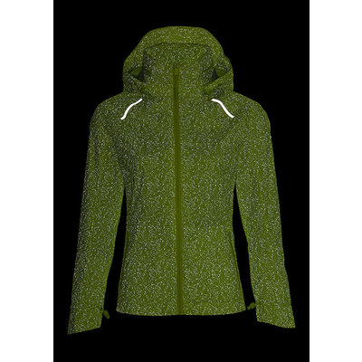 Basil Skane HiVis fietsregenjas - dames - neongeel