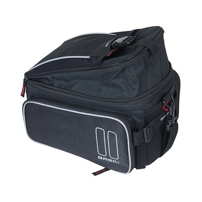 Basil Sport Design - bagagedragertas - 7-15 liter - zwart