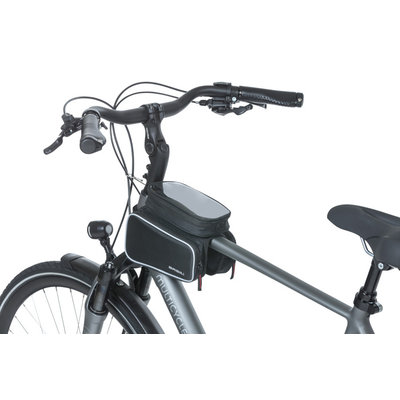Basil Sport Design - top tube frametas dubbel M - 1,5 liter - zwart