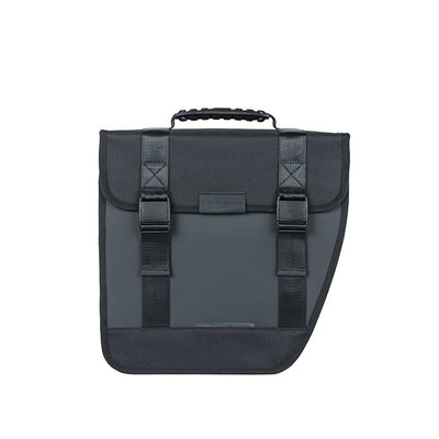 Basil Tour Waterproof Right - enkele fietstas - 14 liter - zwart