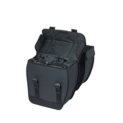Basil Tour Waterproof XL - dubbele fietstas - 35 liter - zwart
