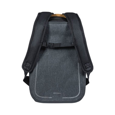 Basil Urban Dry - fietsrugzak - 18 liter - grijs