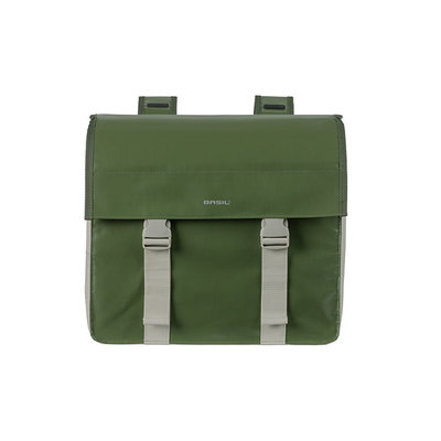 Basil Urban Load - dubbele fietstas - 48-53 liter - groen
