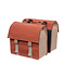 Basil Urban Load - dubbele fietstas - 48-53 liter - rood