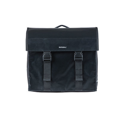 Basil Urban Load - dubbele fietstas MIK - 48-53 liter - zwart