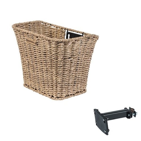 Bremen Rattan Look FM - fietsmand - lichtbruin