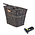 Bremen Rattan Look KF - fietsmand - bruin