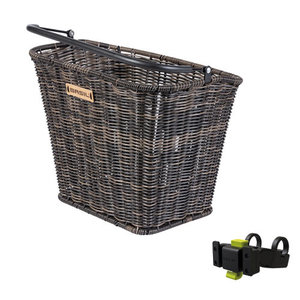 Bremen Rattan Look KF - fietsmand - bruin