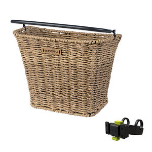 Bremen Rattan Look KF - fietsmand - lichtbruin