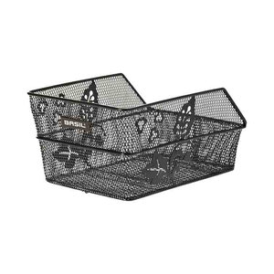 Cento Flower S - fietsmand - zwart
