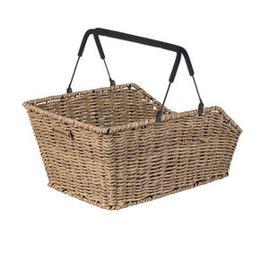 Cento Rattan Look MIK - fietsmand - lichtbruin