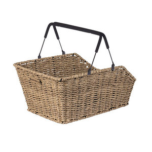 Cento Rattan Look Multi- fietsmand - lichtbruin