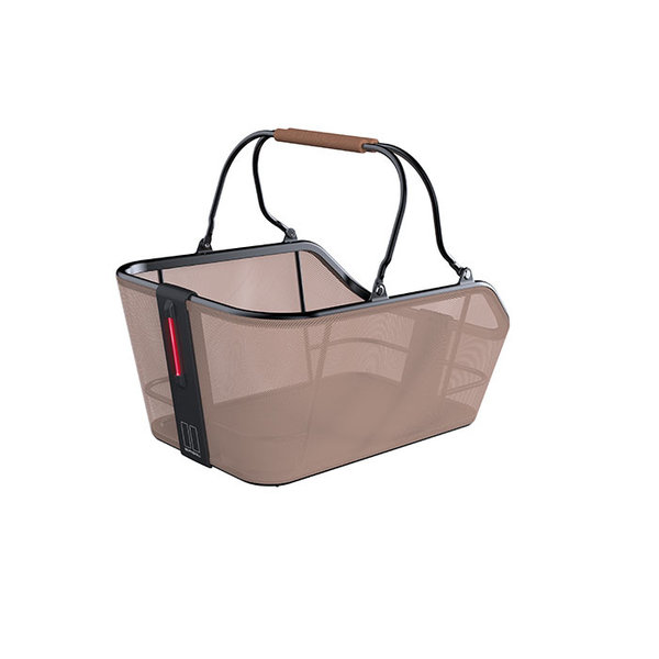 Cento Tech Fiber MIK - fietsmand - bruin