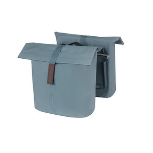 City - dubbele fietstas MIK – graphite blue