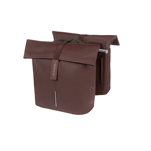 City - dubbele fietstas MIK – roasted brown