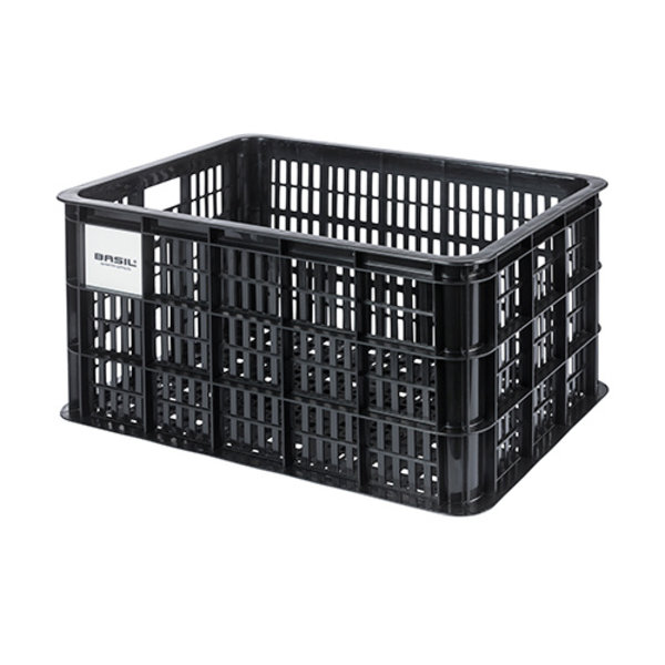 Crate L - fietskrat MIK - zwart