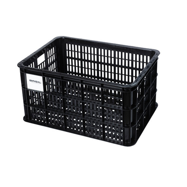 Crate L - fietskrat - zwart