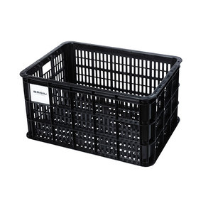 Crate L - fietskrat - zwart