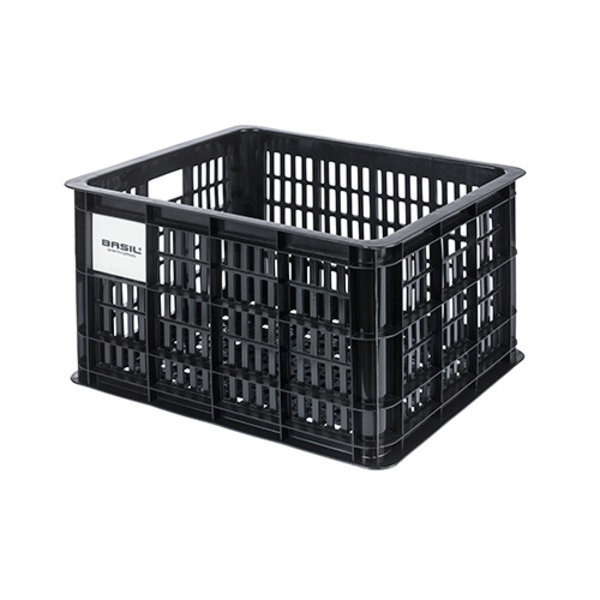Crate M - fietskrat MIK - zwart