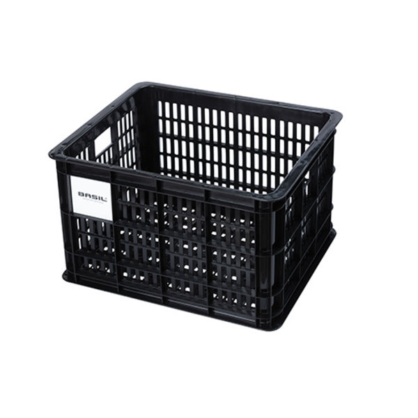 Crate M - fietskrat - zwart