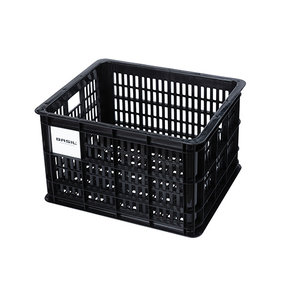 Crate M - fietskrat - zwart