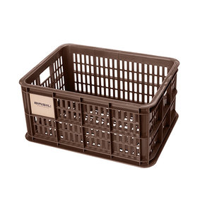 Crate S - fietskrat - bruin