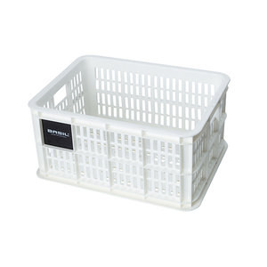 Crate S - fietskrat - wit