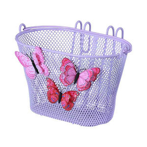 Jasmin Butterfly - kinderfietsmand - lila