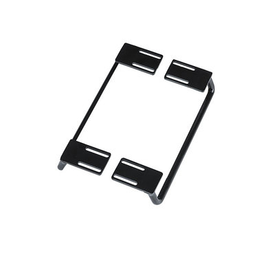 MIK pannier bag tubes - voor MIK bagagedragerplaat - 2 stuks - zwart