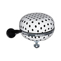 Polkadot - fietsbel - wit / zwart